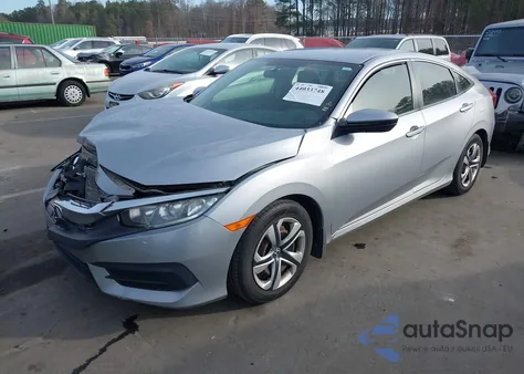 2017 Honda Civic Lx z USA, uszkodzony, nr VIN 2HGFC2F58HH577089